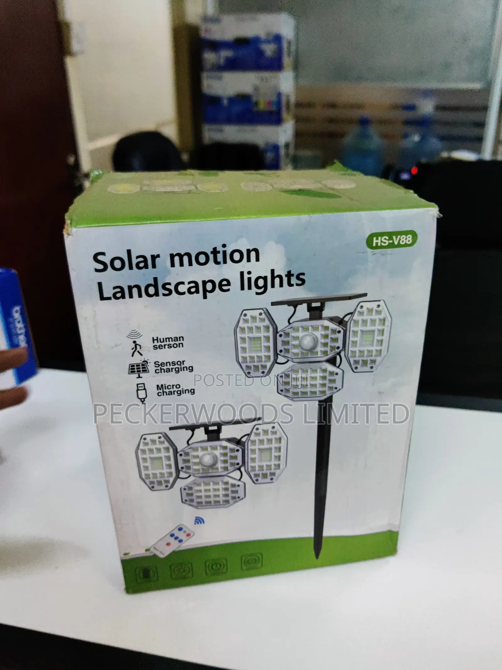 Motion Sensor, Waterproof Solar Light