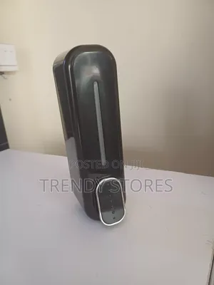 Black Wall Mounted Manual Dispenser