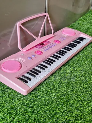 Professional Pink Piano Keyboard With Built Battery