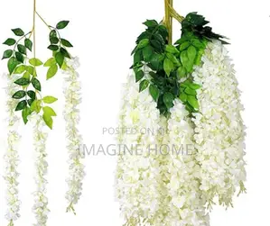 Wisteria Hanging Leafs Decor