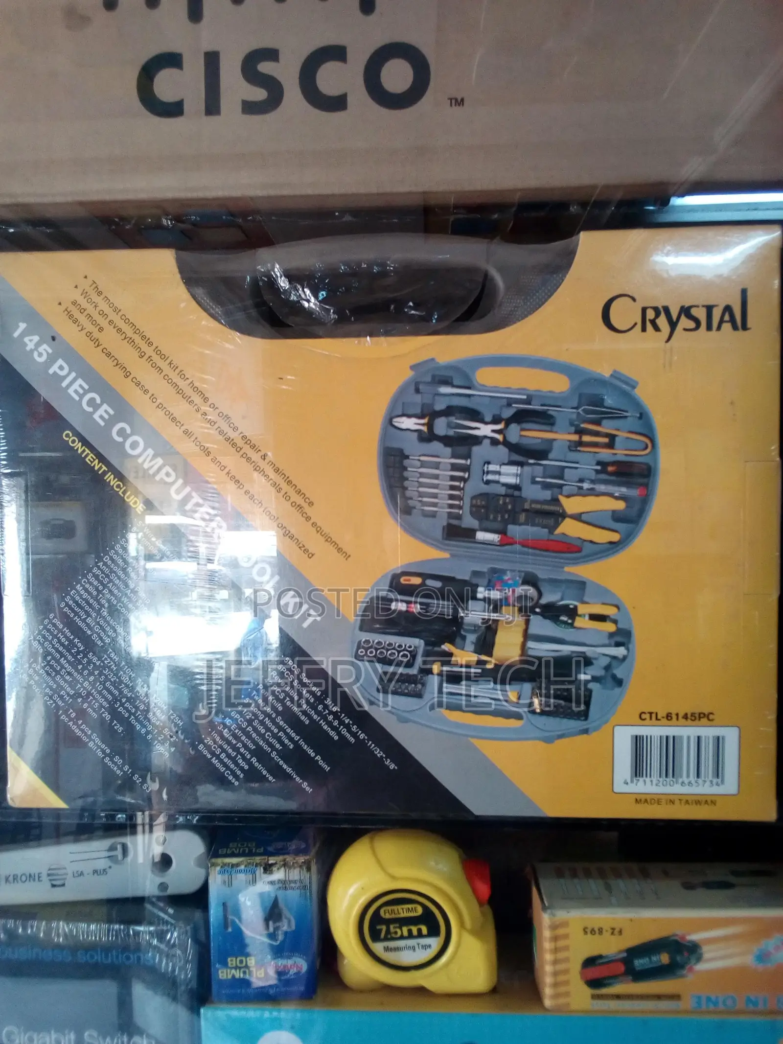 Crystal Crystal 145 Piece Computer Tool KIT