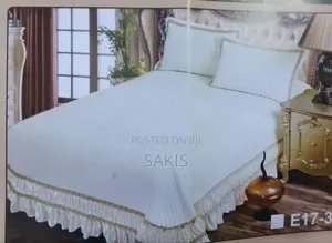 6ft X 7ft Super Quality White Bed Covers. Free Delivery