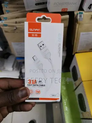 SC 05 TYPE C Fast Charging Sunpin Cable High Speed Cable