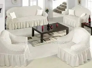 White Turkish Sofa Cover