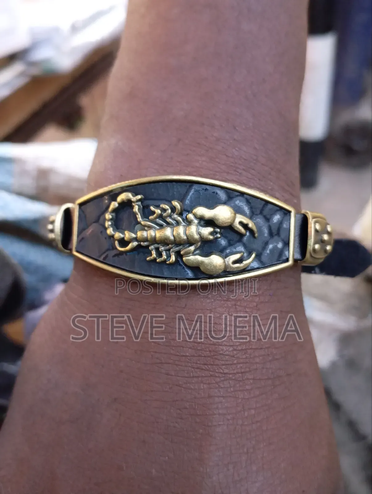 Leather Bangles.