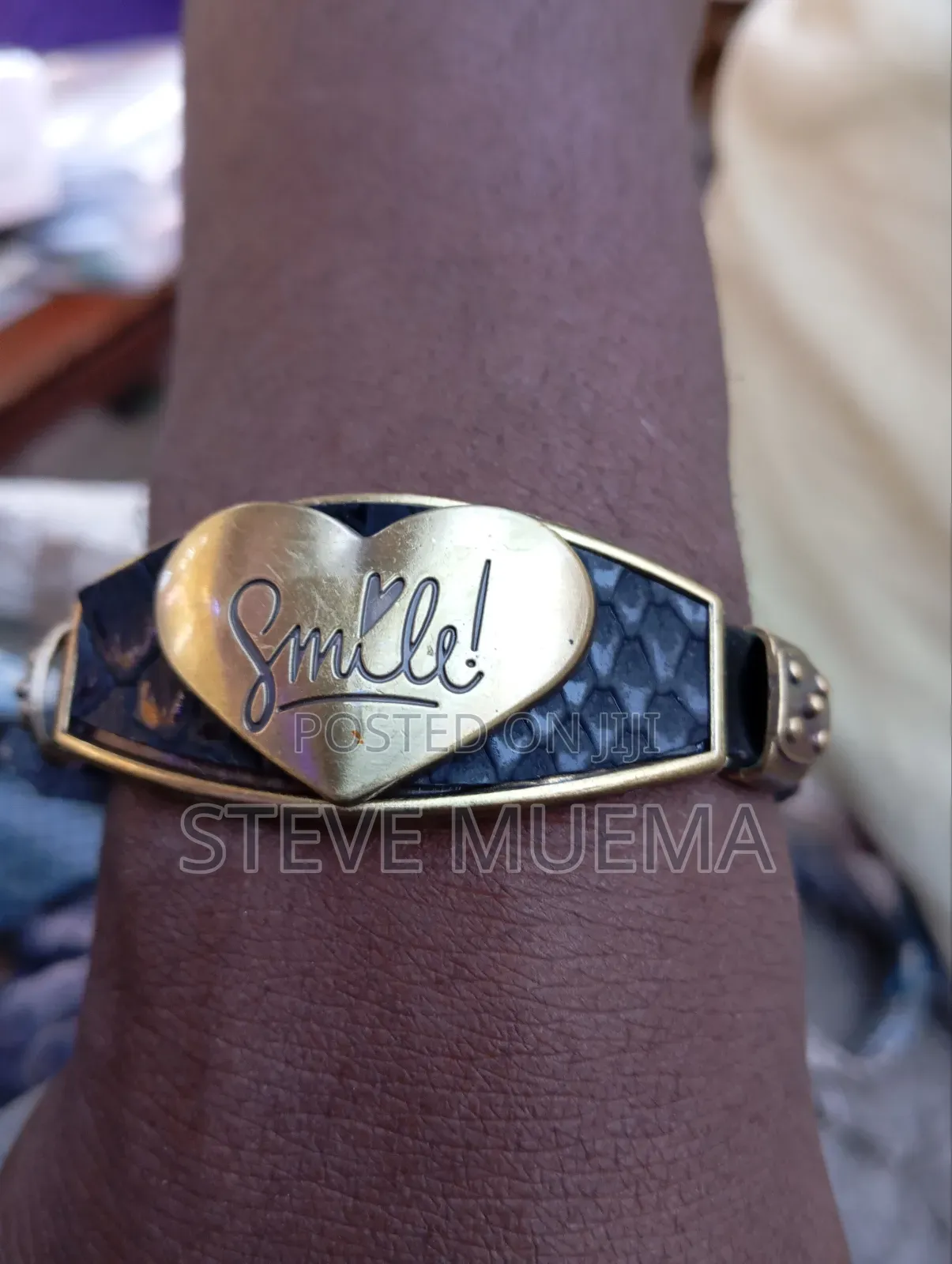 Leather Bangles.