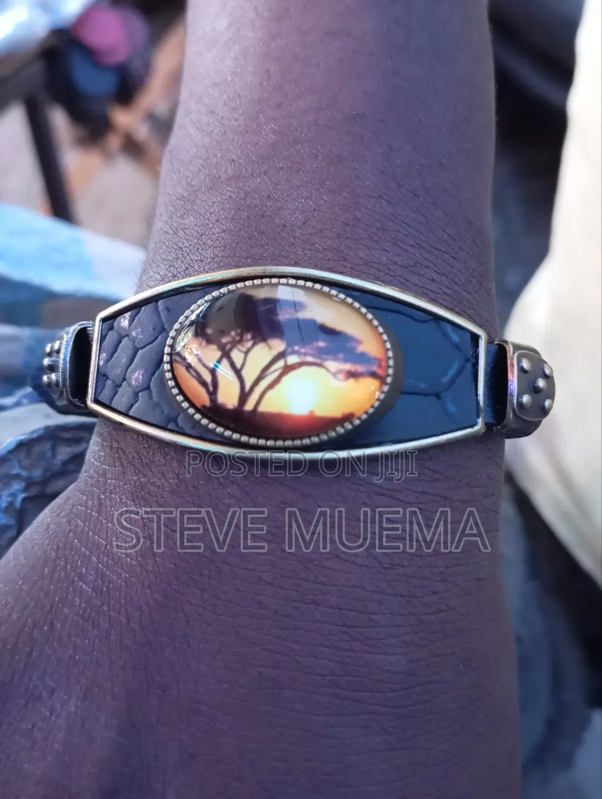 Leather Bangles.