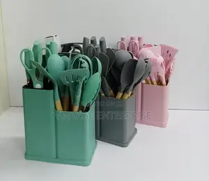 19 in 1 Silicon Spoons Set