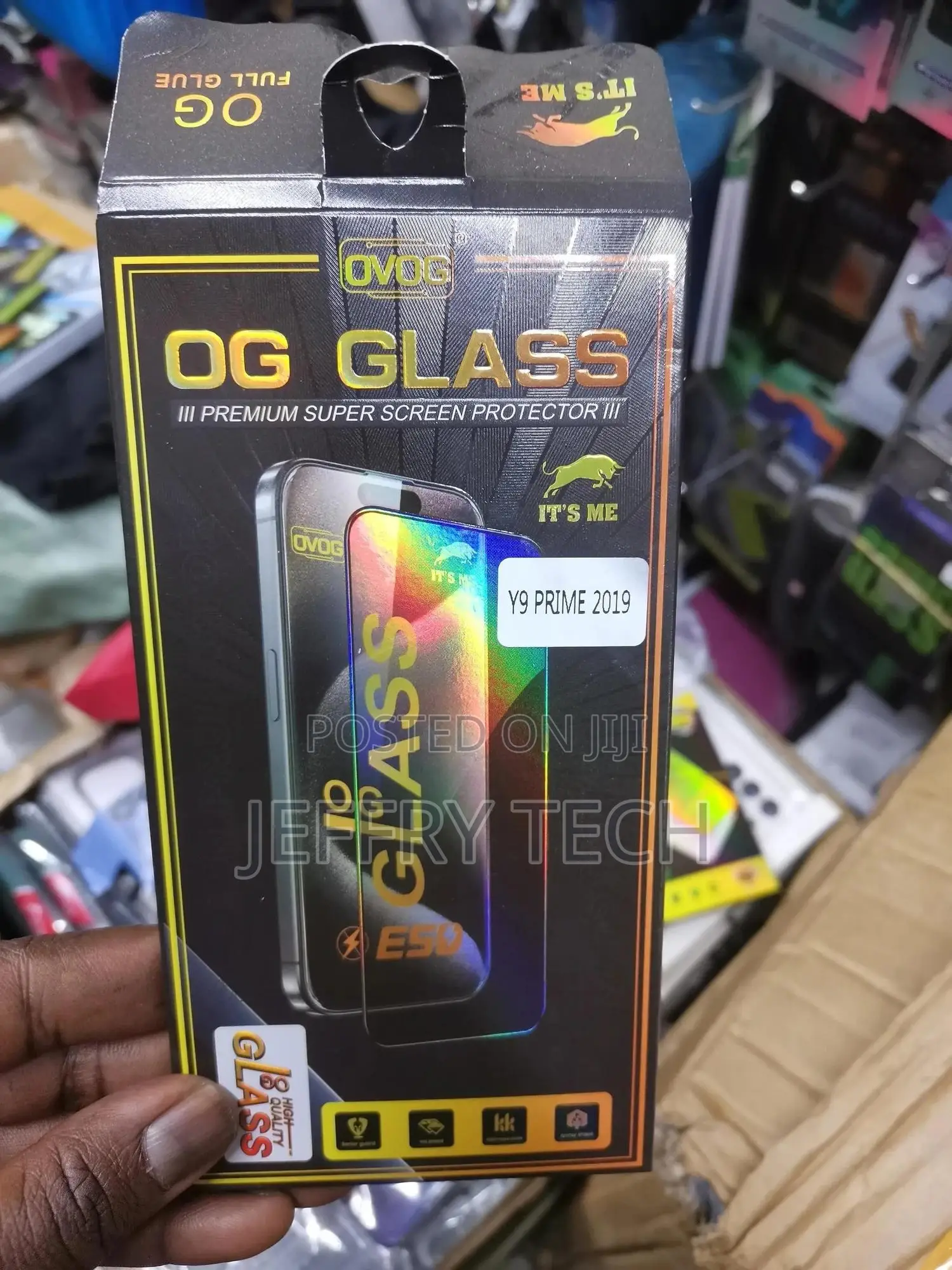 For Huawei Y9 Prime 2019 Case Screen Protector