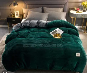 6 By 7 Velvet Duvet Plus 1 Bedsheet And 2 Pillowcase Adq3