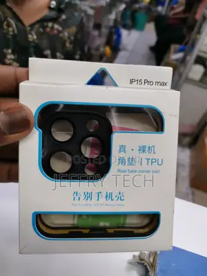 Corner Pad Phone Case for iPhone 15 Pro Max