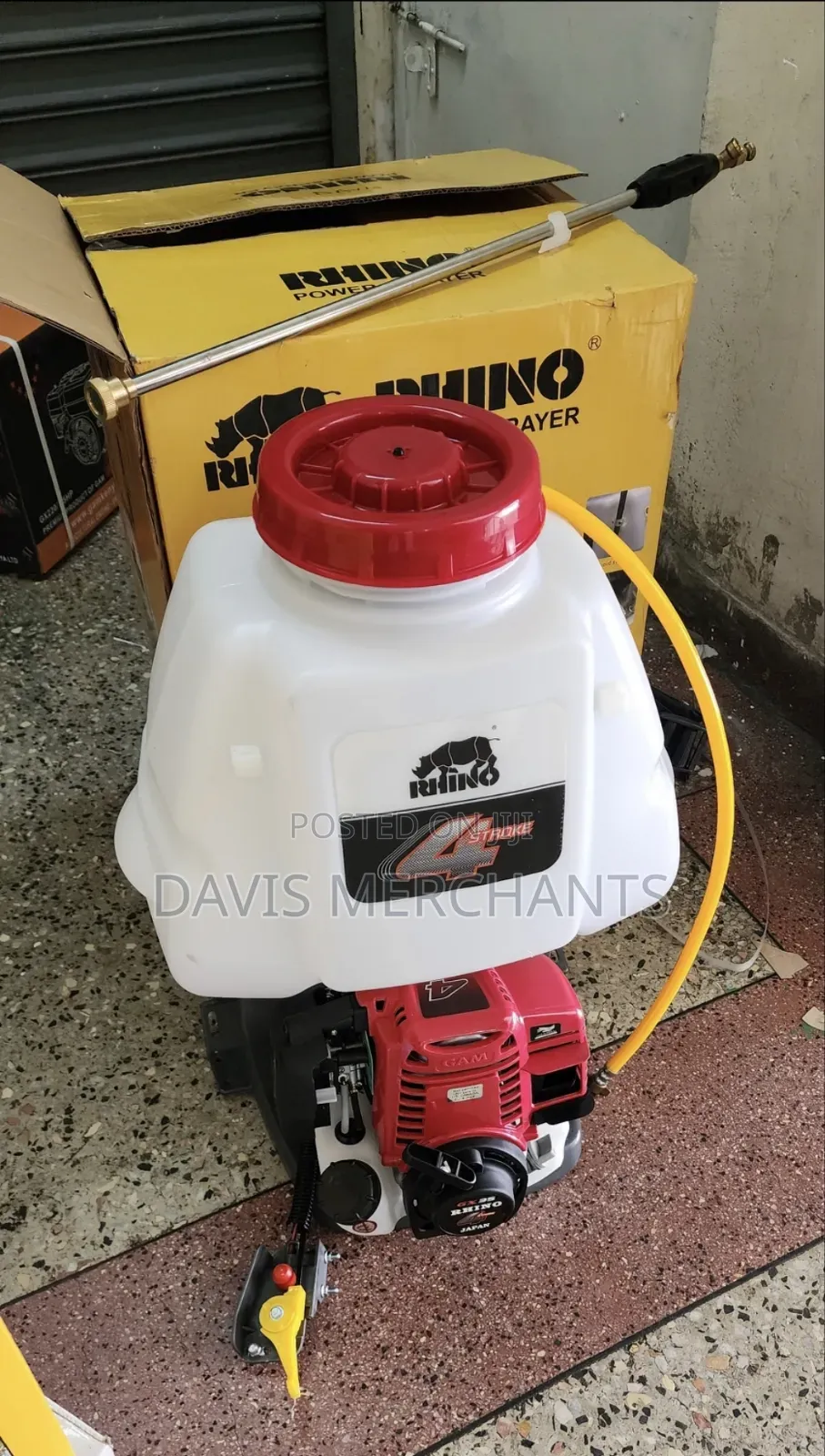 Knapsack Sprayer Machine With 4 Stroke Engine Capacity