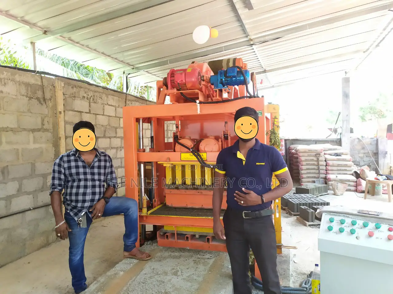 Block Making Machine for Cement Bricks Making Plant