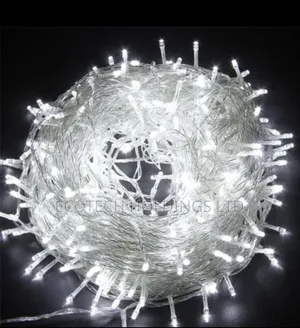 50mtrs Cold White Christmas Lights Zw8