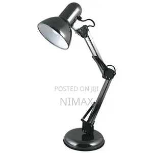 Reading Desk and Study Lamp - Black
