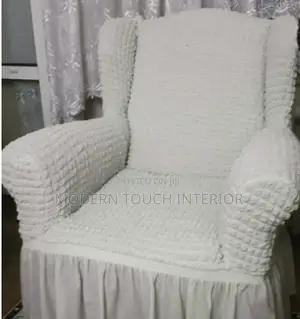 White Turkish Sofa Cover