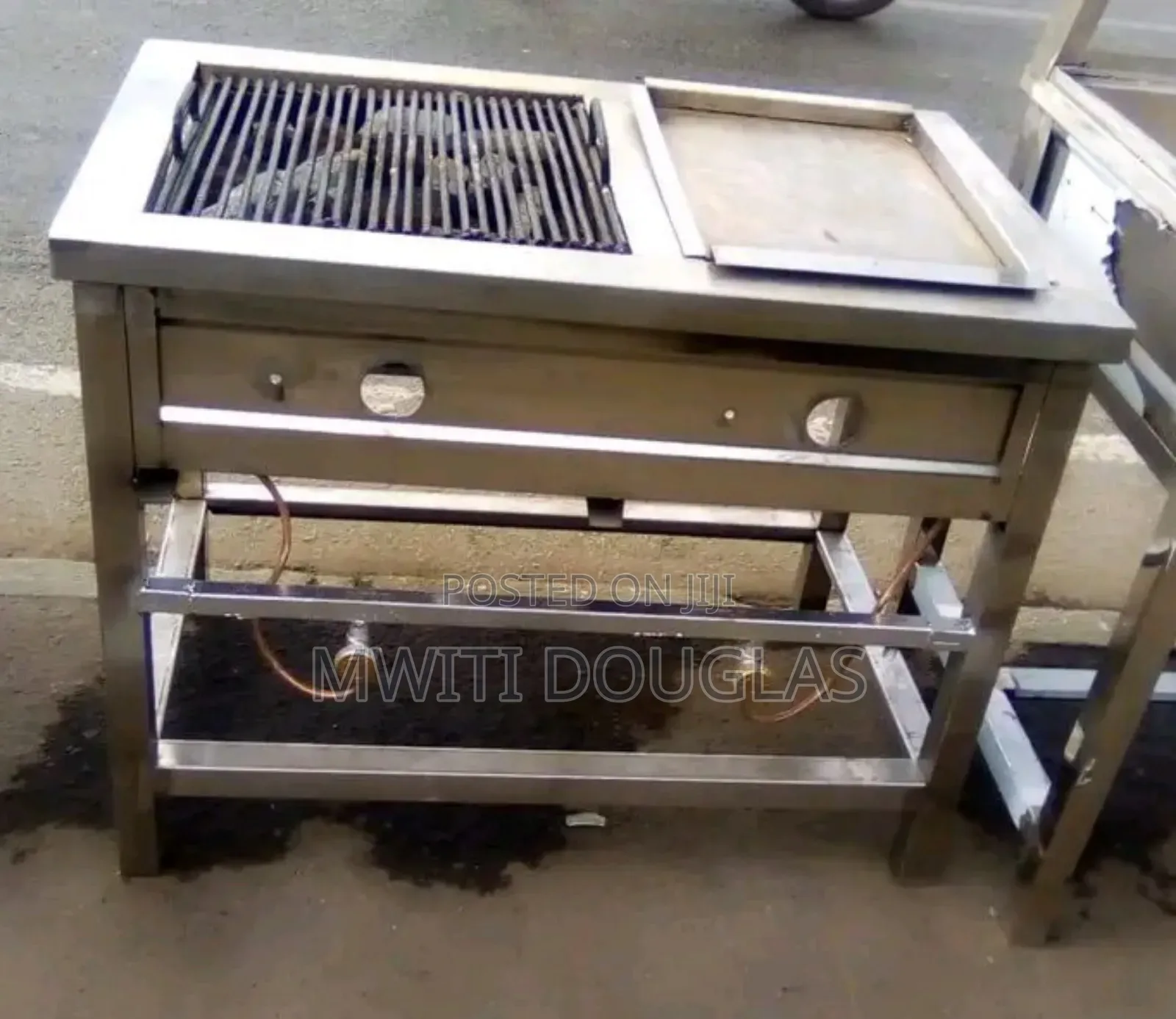 Durable Stainless Steel Gas Griddle
