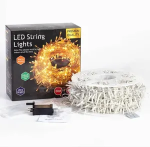 50mtrs Warm White Christmas Lights Dw8