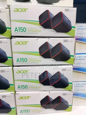 A150 Acer Computer Speakers 2.0 Channel Simple and Elegant