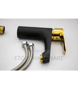 Brimix Black-Gold Basin Mixer Tap 55165KX