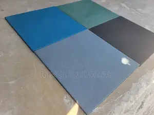 20mm Rubber Gym Tiles, Multiple Colors