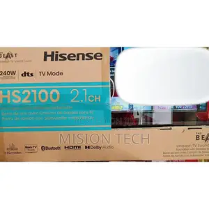 Hisense Hs2100 Soundbar With Wireless Subwoofer 240w
