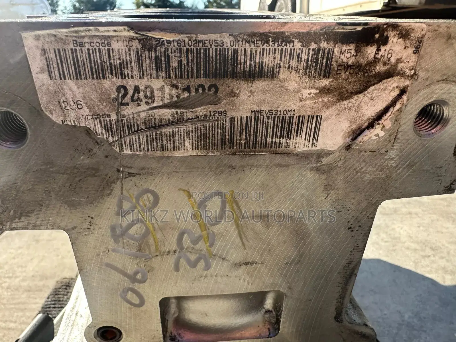 BMW E83 E53 X5 Engine Cylinder Block Housing M54 3.0L
