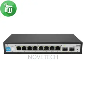 D-Link 8 Port Poe Gigabit Smart Managed Switch + 2 SFP Ports
