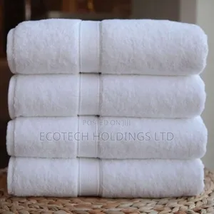 90 By 150 White Cotton  Towels Kg6