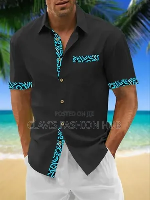 Short Sleeves Ankara Men Shirts Await You!