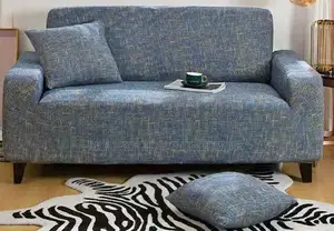 Printed Sofa Cover + Free Pillow Case