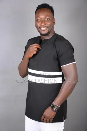 Black and White Shirt Trouser for Men