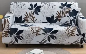 White Floral Seat Cover
