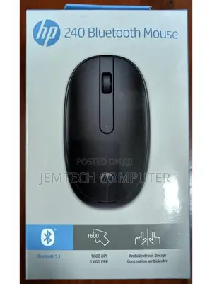 HP 240 Black Bluetooth Mouse