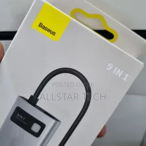 Baseus Joystar 9 in 1 Usb-C Hub With Lan
