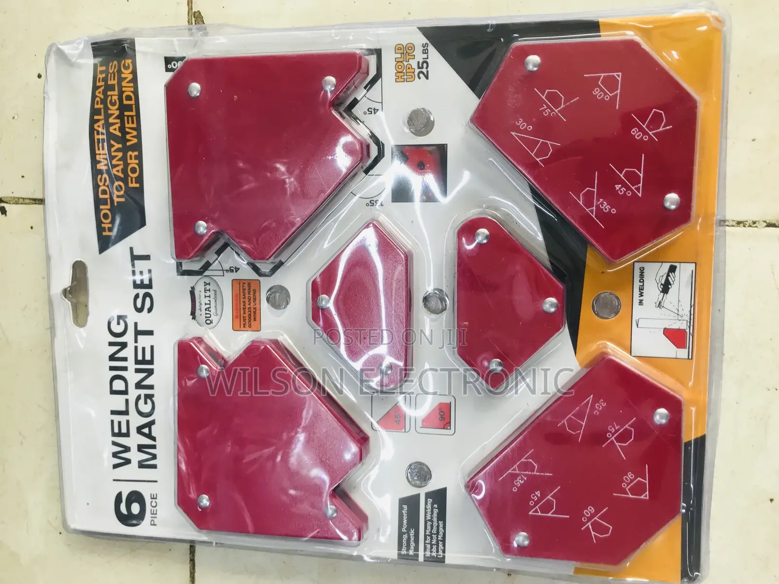 Welding Magnet Set. 6pc