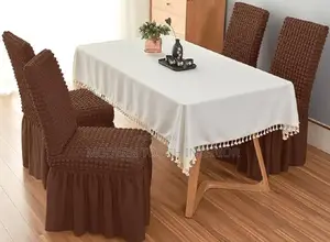 Chocolate Dinning Seat Covers