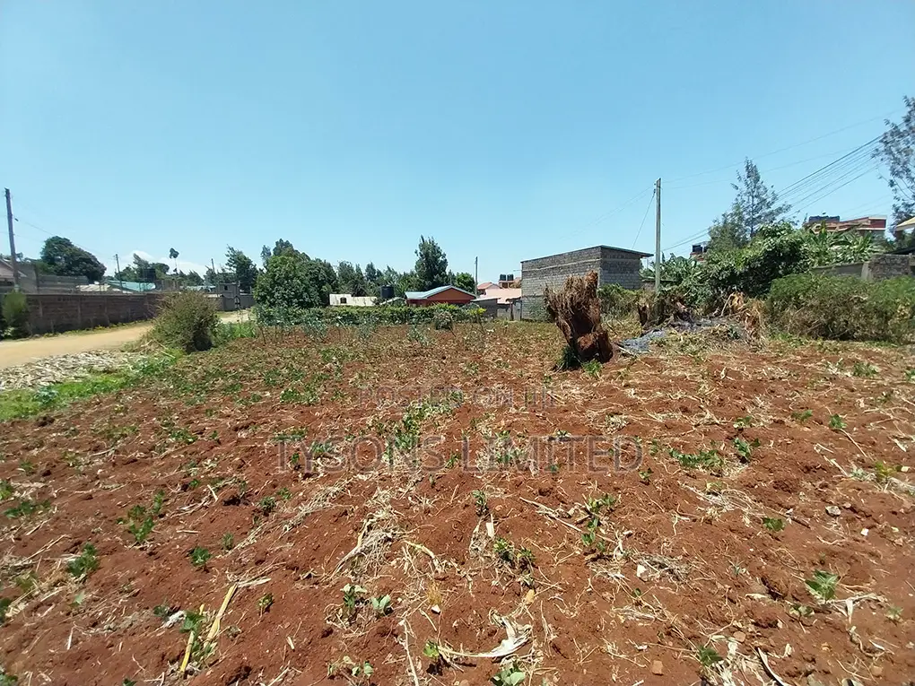 Plot for Sale in Thogoto