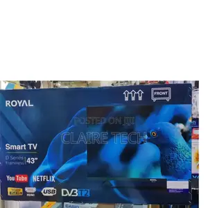 *Royal 43" Smart Android With Bluetooth Television