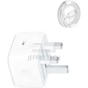 iPhone Charger Head 20w With Cable Type C to Lightning for A