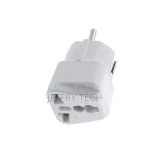 Socket Adapter, Converter From Three To Two - 1pieces