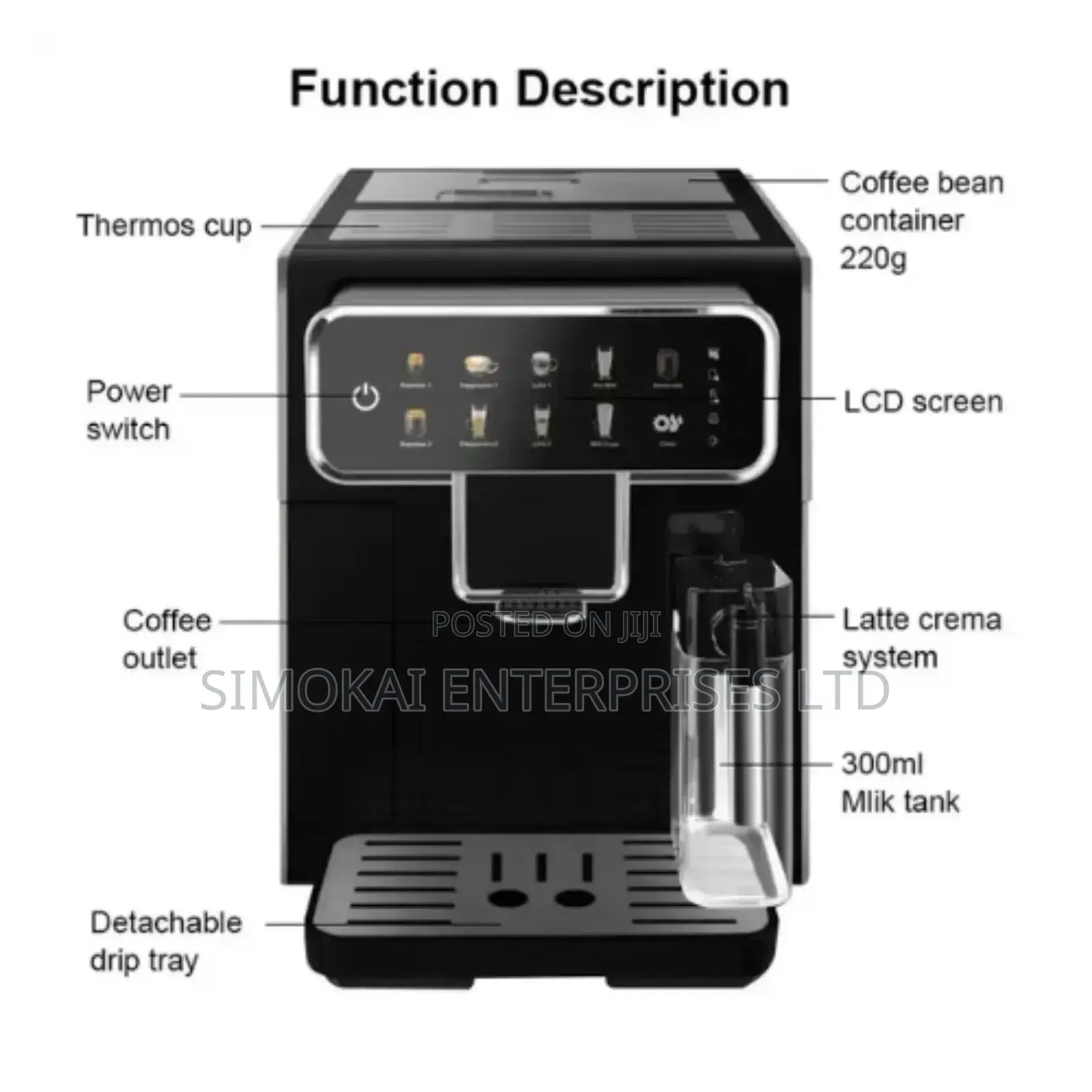 Am7203-Full Automatic Coffee Machine