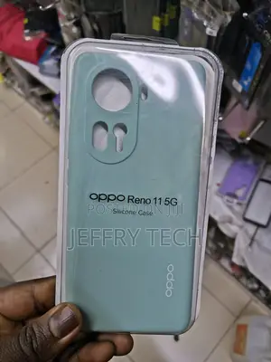 Oppo Reno 11 5G Back Liquid Silicone Cover -Green-