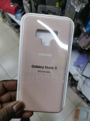 Silicone Case Cover for Samsung Note 9 -Beige-