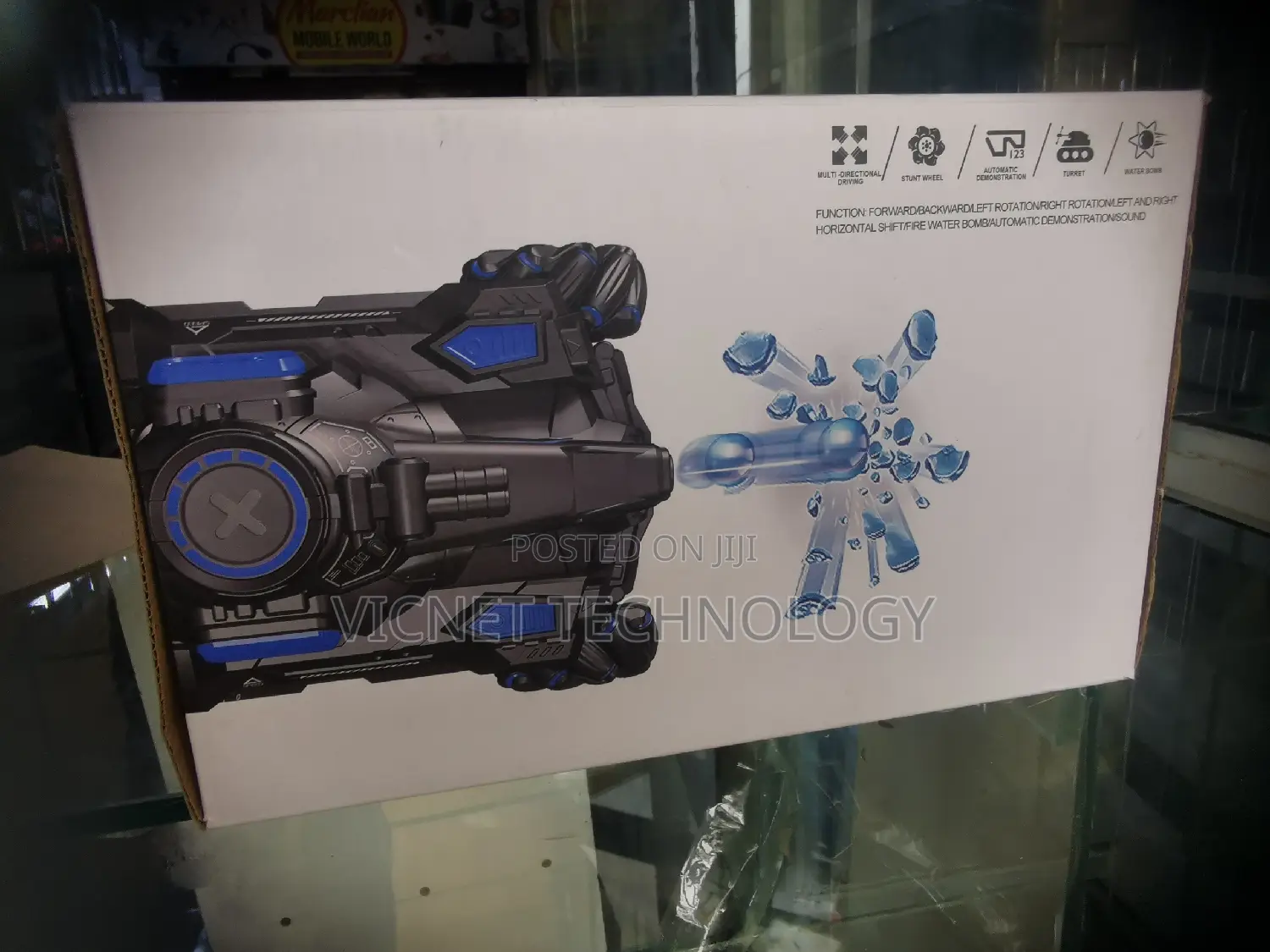 Wireless Electronic Water Bomb Military Tank