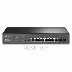 TP-LINK 10 Port Gigabit Smart Switch With 8 Port Poe+