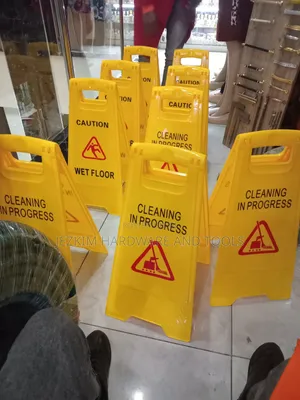 Work In Progress Signage