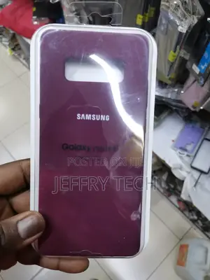 Samsung Silicone Case for Galaxy Note 8 -Burgundy-