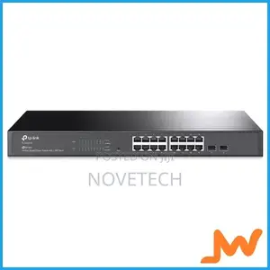 TP-LINK Jetstream Gigabit Switch 16-Port Poe+ 2SFP