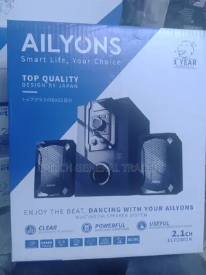 Ailyons 2.1ch Multimedia Speaker System Elp2401k